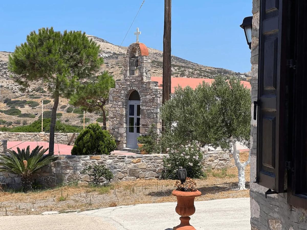 Πέτρινο Εξοχικό Σπίτι Στη Σύρο Agros  Eksteriør bilde