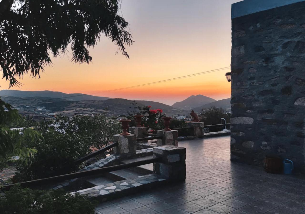 Πέτρινο Εξοχικό Σπίτι Στη Σύρο Agros  Eksteriør bilde